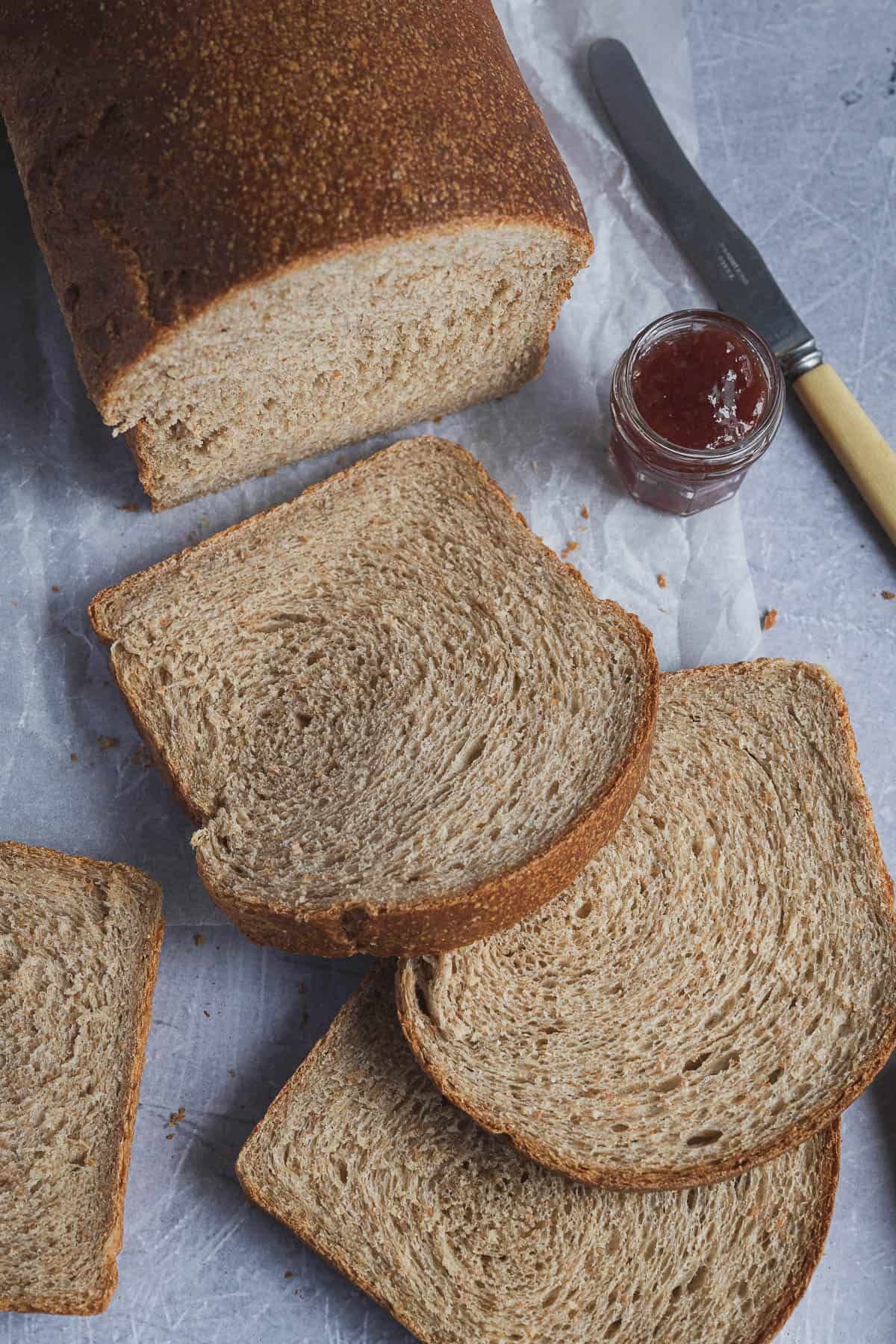 Pão integral de sal da Pães Máximo